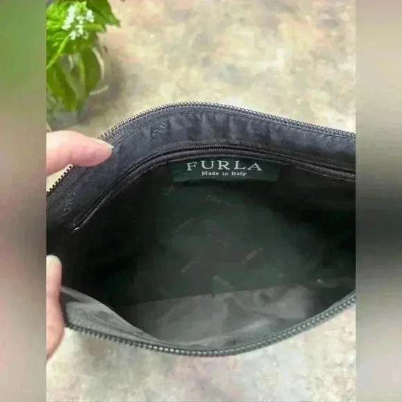 Furla Taupe Patent Leather Shoulder Bag‎ - Picture 10 of 11